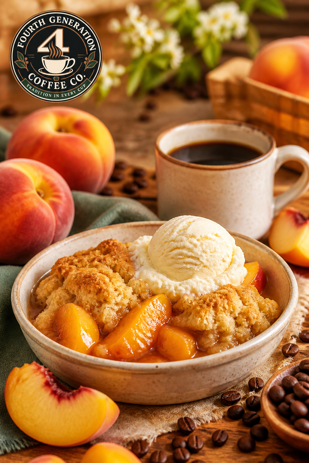 Peach Cobbler Coffee