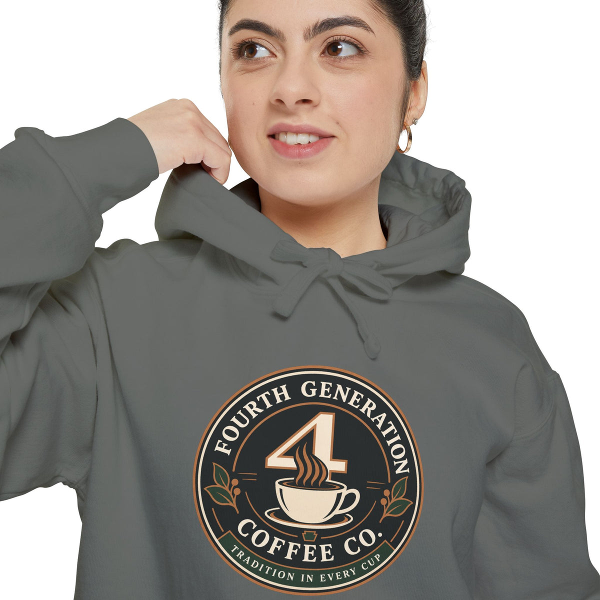 Unisex Garment-Dyed Hoodie