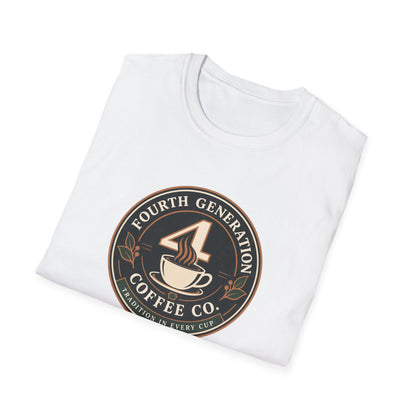 Fourth Generation Coffee Co. T‑Shirt — Vintage Coffee Logo Tee