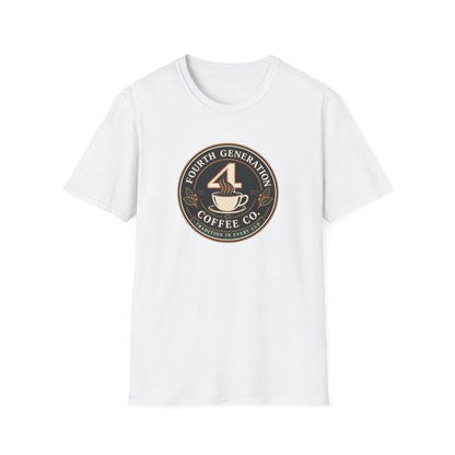 Fourth Generation Coffee Co. T‑Shirt — Vintage Coffee Logo Tee