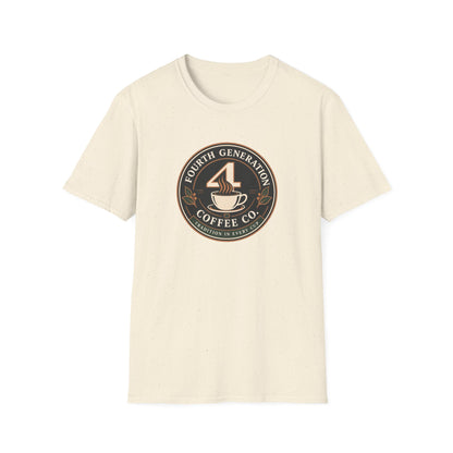 Fourth Generation Coffee Co. T‑Shirt — Vintage Coffee Logo Tee