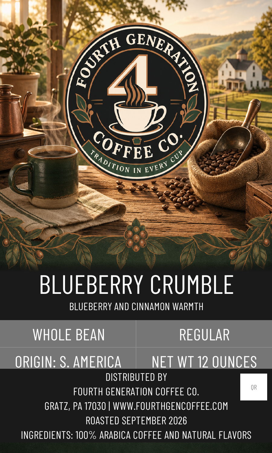 Blueberry Crumble