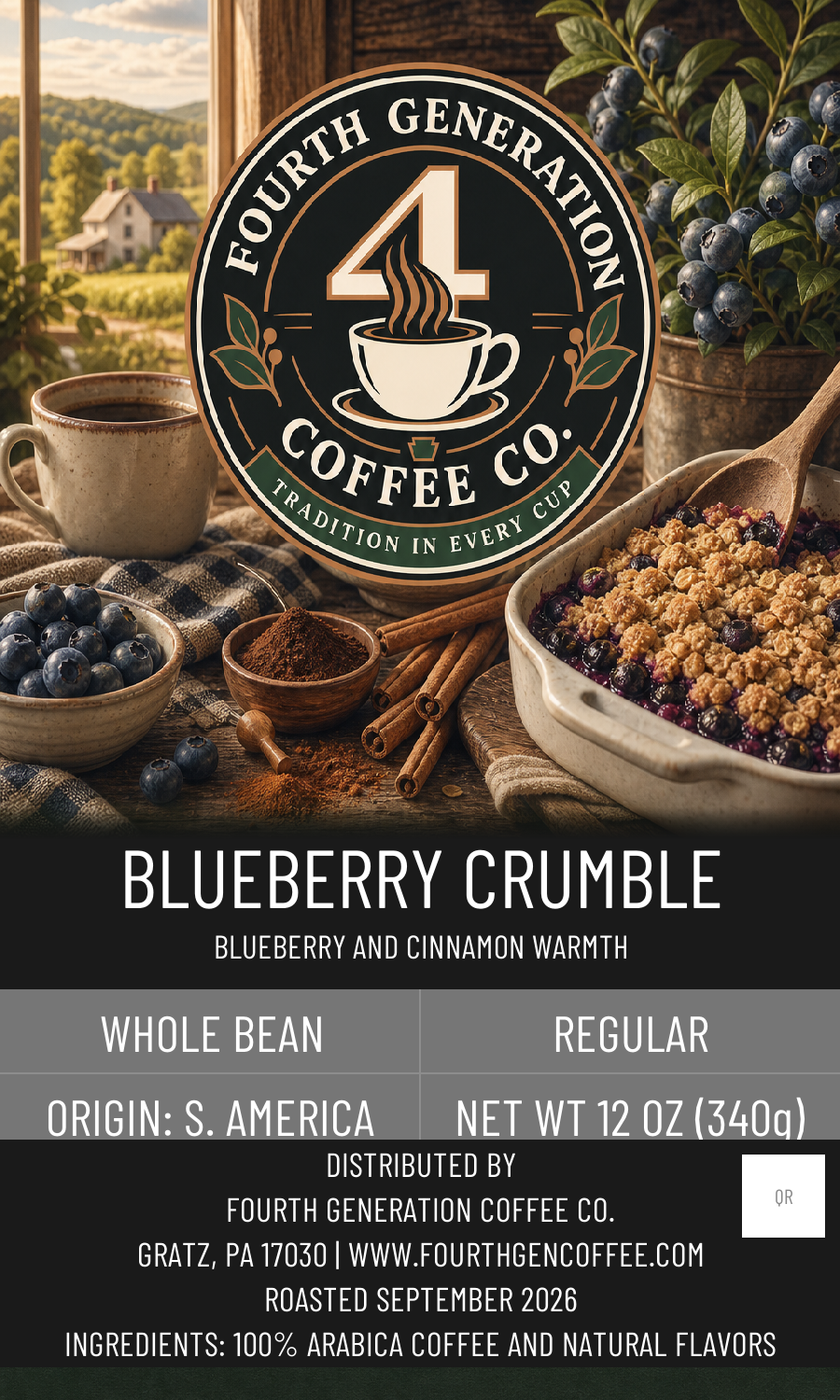 [partner-connect-label] Blueberry Crumble