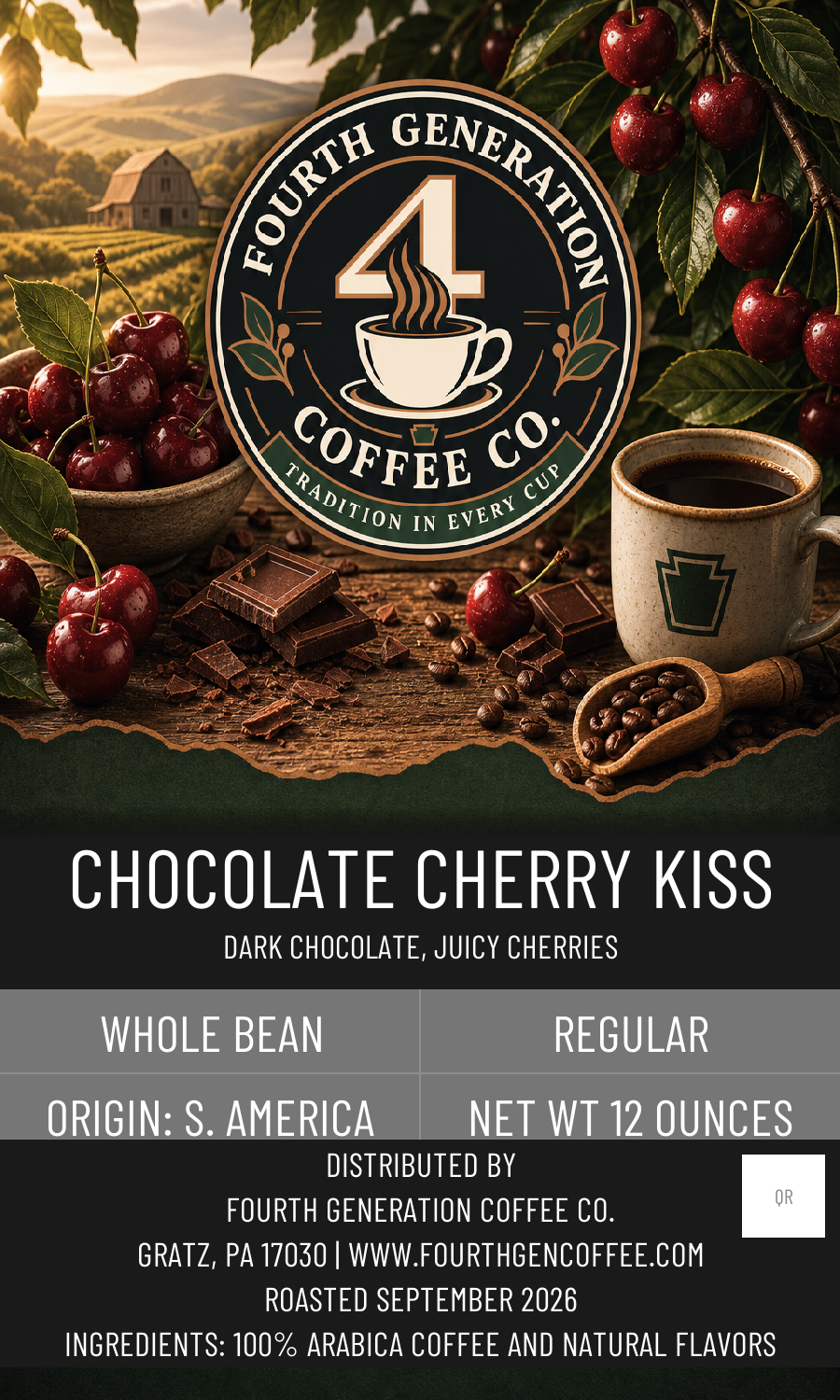 Chocolate Cherry Kiss