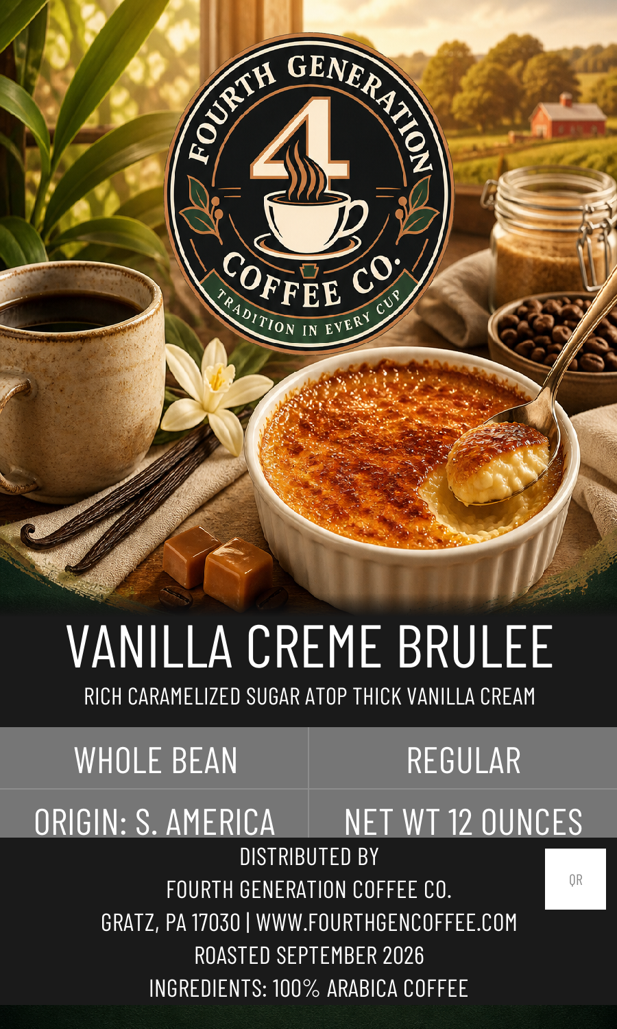 Vanilla Creme Brulee